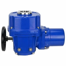 Электропривод четвертьоборотный QT-N-020M-O2-380VAC-У1 с моментной муфтой и штурвалом, 380В