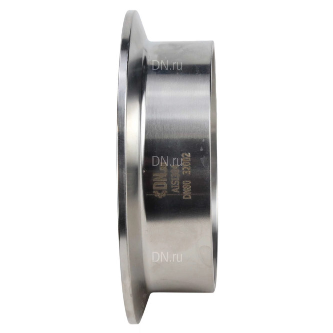 Штуцер CLAMP UC-31-W-119 Ду100 Ру10, корпус - нержавеющая сталь 304, присоединение - под приварку в Хабаровске