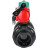 Кран шаровой BV4242E-FP-GRM-ISO Дн25 Ру10 полнопроходной, корпус - НПВХ, шар - НПВХ, уплотнение - EPDM, с пневмоприводом PA-DA-052, пневмораспределителем 4M310-08 DC24V и магнитным переключателем ALS200D в Хабаровске
