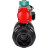 Кран шаровой BV4242E-FP-GRM-ISO Дн40 Ру10 полнопроходной, корпус - НПВХ, шар - НПВХ, уплотнение - EPDM, с пневмоприводом PA-DA-052, пневмораспределителем 4M310-08 DC24V и магнитным переключателем ALS200D в Хабаровске