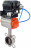 Затвор дисковый поворотный WBV3232E-2W-Fb-H Ду200 Ру16, корпус - нержавеющая сталь 316L, диск - нержавеющая сталь 316L, уплотнение - EPDM, с пневмоприводом PA-DA-130 и с электропневматическим поворотным позиционером YT-1000RSN без обратной связи в Хабаровске