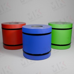 Рулон с полимерным покрытием 0,6 мм ст08пс ГОСТ 52146-2003
