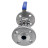 Кран шаровой BV3131P(3pc)-FP-F-H Ду25 Ру40, полнопроходной, трехсоставной, сталь 304, уплотнение - PTFE, фланцевый с рукояткой в Хабаровске