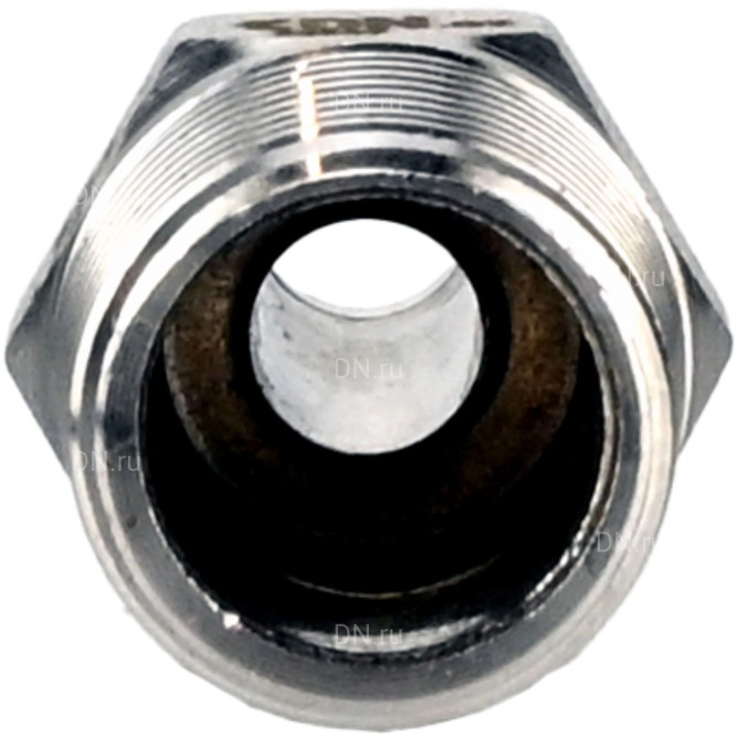 Штуцер елочка BF31-T-1/2-20 1/2″х20мм Ду15 Ру16 шланговый, корпус - нержавеющая сталь AISI 304 (CF8), присоединение - наружная резьба/штуцер в Хабаровске