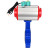 Затвор дисковый поворотный WBV1616E-2W-Fb-H Ду65 Ру16 LUG корпус - чугун QT450, диск - чугун QT450, уплотнение - EPDM, с пневмоприводом PA-DA-065, пневмораспределителем 4M310-08 DC24V и магнитным переключателем ALS200D в Хабаровске
