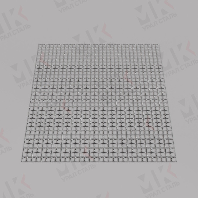 Сетка рифленая квадратная нержавеющая 5х2 мм ТУ 1276-002-38279335-2013 в Хабаровске