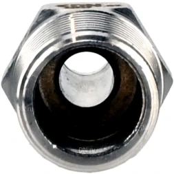 Штуцер елочка BF31-T-1-25 1″х25мм Ду25 Ру16 шланговый, корпус - нержавеющая сталь AISI 304 (CF8), присоединение - наружная резьба/штуцер
