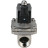 Клапан электромагнитный VS331-VT-NO-220VAC 3/8″ Ду10 Ру10, соленоидный двухходовой, корпус - нержавеющая сталь 304, уплотнение - Viton, резьбовой, нормально-открытый, прямого действия, катушка - 220В в Хабаровске