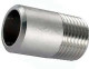 Ниппель Н-304-W-НР 2 1/2″ Ду65 Ру20, корпус - нержавеющая сталь AISI 304, присоединение - под приварку/наружная резьба, тип резьбы - BSPT
