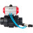 Кран шаровой BV4242E-FP-GRM-ISO Дн15 Ру10 полнопроходной, корпус - НПВХ, шар - НПВХ, уплотнение - EPDM, с пневмоприводом PA-DA-052 и пневмораспределителем 4V320-10 AC220V в Хабаровске