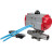 Кран шаровой BV3232P(3pc)-FP-W-ISO-H LONG Ду15 Ру63 полнопроходной, корпус - нержавеющая сталь 316, уплотнение - PTFE, под приварку, с пневмоприводом PA-DA-052 и пневмораспределителем 4V320-08 AC220V в Хабаровске