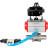 Кран шаровой BV3131P(3pc)-FP-W-ISO-H LONG Ду150 Ру16 полнопроходной, корпус - нержавеющая сталь 304, уплотнение - PTFE, под приварку, с пневмоприводом PA-DA-140, пневмораспределителем 4V320-10 AC220V и БКВ APL-410N EX в Хабаровске