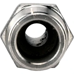 Штуцер елочка BF32-T-1/2-10 1/2″х10мм Ду15 Ру16 шланговый, корпус - нержавеющая сталь AISI 316 (CF8M), присоединение - наружная резьба/штуцер