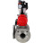 Кран шаровой BV3232P(4pc)-FP-3WL-F Ду25 Ру16 полнопроходной трехходовой, фланцевый, корпус - нержавеющая сталь SS316, с пневмоприводом PA-SA-083 с возвратными пружинами, пневмораспределителем 4M310-08 DC24V, БКВ APL-510N EX и БПВ AFC2000 в Хабаровске