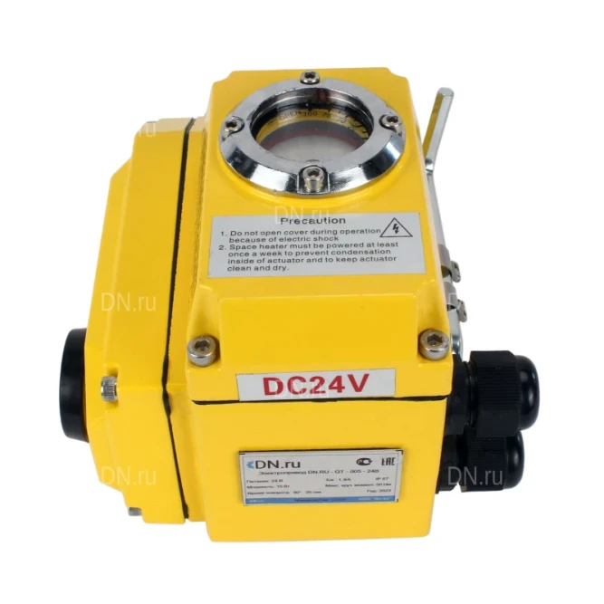 Электропривод четвертьоборотный QT-N-040EM-O1-24VDC-У1 24В в Хабаровске