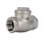 Клапан обратный VCT3131-T 2 1/2 Ду65 Ру16 ZGY резьбовой, поворотный, корпус - нержавеющая сталь CF8/AISI 304, диск - нержавеющая сталь CF8/AISI 304, уплотнение - PTFE в Хабаровске