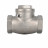 Клапан обратный VCT3131-T 2 1/2 Ду65 Ру16 ZGY резьбовой, поворотный, корпус - нержавеющая сталь CF8/AISI 304, диск - нержавеющая сталь CF8/AISI 304, уплотнение - PTFE в Хабаровске