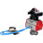 Кран шаровой BV3232P(4pc)-SP-3WL-T-ISO-H Ду65 Ру40, стандартнопроходной, четырехсоставной, корпус - нержавеющая сталь 316, уплотнение - PTFE, внутренняя резьба, с пневмоприводом PA-SA-105, пневмораспределителем 4V320-10 AC220V, БКВ APL-210N в Хабаровске