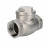 Клапан обратный VCT3232-T 2 1/2 Ду65 Ру16 ZGY резьбовой, поворотный, корпус - нержавеющая сталь CF8М/AISI 316, диск - нержавеющая сталь CF8М/AISI 316, уплотнение - PTFE в Хабаровске