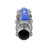 Кран шаровой BV3131P(3pc)-FP-W-ISO-H LONG Ду15 Ру63 полнопроходной, трехсоставной, корпус - нержавеющая сталь 304, уплотнение - PTFE, под приварку, с рукояткой в Хабаровске