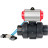 Кран шаровой BV4242E-FP-GRM-ISO Дн80 Ру10 полнопроходной, корпус - НПВХ, шар - НПВХ, уплотнение - EPDM, с пневмоприводом PA-SA-065 и пневмораспределителем 4V320-10 AC220V в Хабаровске