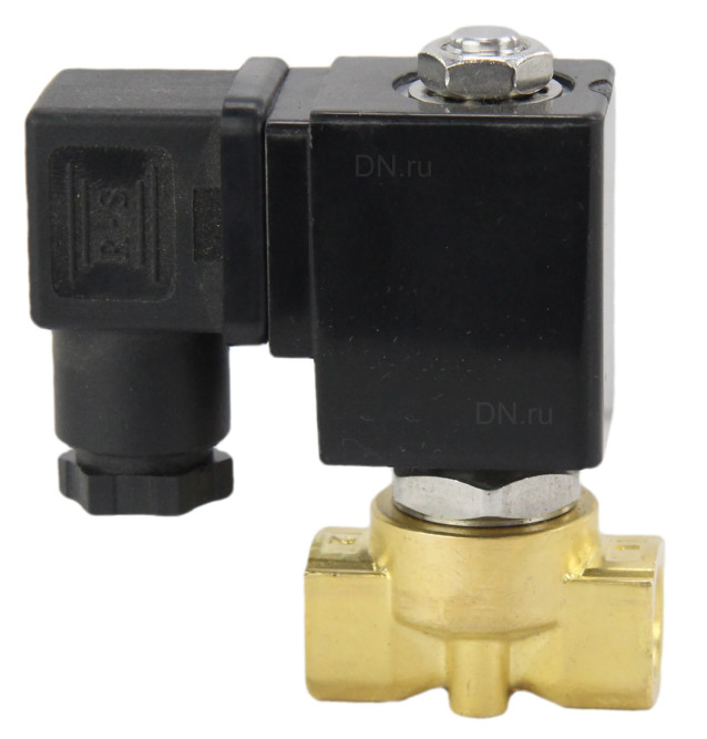 Клапан электромагнитный VS700-PT-NC-24VDC 3/4″ Ду20 Ру6 соленоидный двухходовой, корпус - латунь, уплотнение - PTFE, присоединение - внутренняя резьба, прямого действия, нормально закрытый, с нулевым перепадом давления, катушка - 24В в Хабаровске
