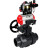 Кран шаровой BV4242E-FP-GRM-ISO Дн32 Ру10 полнопроходной, корпус - НПВХ, шар - НПВХ, уплотнение - EPDM, с пневмоприводом PA-DA-052, пневмораспределителем 4M310-08 AC220V, ручным дублером MON1-250-T26-ISO, БКВ APL-510N EX и БПВ AFC2000 в Хабаровске