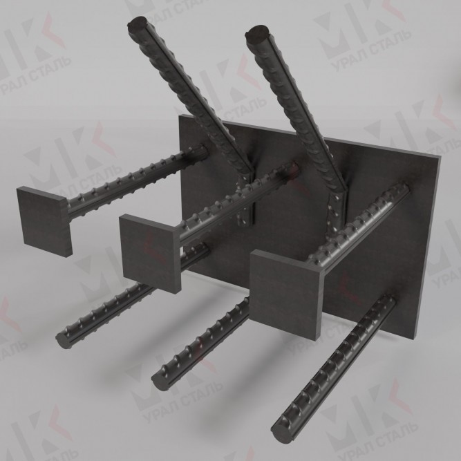 Закладная деталь МН306 серия 1.400-15 120 мм в Хабаровске