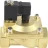 Клапан электромагнитный VS400-ET-NC-24VDC 1 1/2″ Ду40 Ру16, соленоидный двухходовой, корпус - латунь, уплотнение - EPDM, резьбовой, нормально-закрытый, пилотный, катушка - 24В в Хабаровске