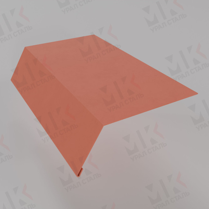 Планка капельник 100х55х2000 мм RAL 8004 терракота Drap в Хабаровске