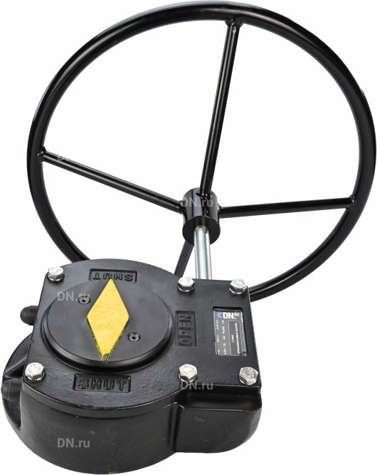 Редуктор четвертьоборотный HARC RQN1-1620Z-T38 корпус - высокопрочный чугун EN-GJS-450-10/ВЧ45 в Хабаровске