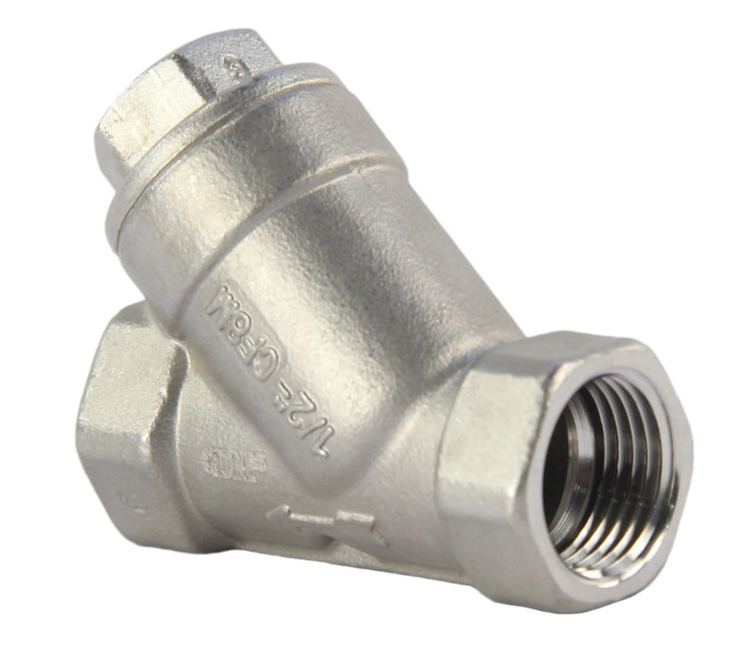 Фильтр сетчатый FMY3232P-T 1/2″ Ду15 Ру16, Y-образный, корпус - нержавеющая сталь 316, резьбовой в Хабаровске