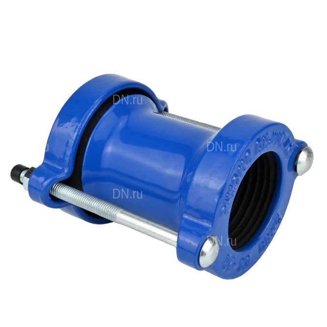 Муфта соединительная ДРК CCDS2114E-SS Ду100 Ру10/16, корпус - углеродистая сталь, уплотнение - EPDM, обжимной диаметр 109-128 мм в Хабаровске
