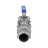 Кран шаровой BV3232P(3pc)-FP-W-ISO-H LONG Ду40 Ру40 полнопроходной, трехсоставной, корпус - нержавеющая сталь 316, уплотнение - PTFE, под приварку, с рукояткой в Хабаровске