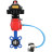 Затвор дисковый поворотный WBV1413E-2W-Fb-H Ду125 Ру16, корпус - чугун GGG50, диск - чугун GGG40, уплотнение - EPDM, с пневмоприводом PA-DA-105, пневмораспределителем 4V320-08 AC220V и БКВ APL-410N EX в Хабаровске