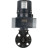 Затвор дисковый поворотный WBV4242E-2W-Fb-ISO Дн150 Ру10 межфланцевый, корпус - НПВХ, диск - НПВХ, уплотнение - EPDM, с электроприводом QTSA-N-005EM-O0-220VAC с пружинным возвратом в Хабаровске