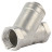 Фильтр сетчатый FMY3232P-T 1 1/4″ Ду32 Ру16, Y-образный, корпус - нержавеющая сталь 316, резьбовой в Хабаровске