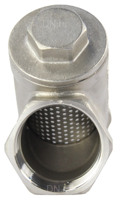 Фильтр сетчатый FMY3232P-T 1 1/2″ Ду40 Ру16, Y-образный, корпус - нержавеющая сталь 316, резьбовой в Хабаровске