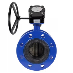 Затвор дисковый поворотный WBV1331E-2W-F-H Ду50 Ру16 фланцевый, корпус - чугун GGG40, диск - нержавеющая сталь 304, уплотнение - EPDM, с редуктором RDN RQN1-150Z-T24