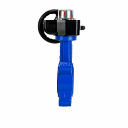 Затвор дисковый поворотный WBV1631N-2W-Fb-H Ду125 Ру16 LUG межфланцевый, корпус - чугун QT450, диск - нержавеющая сталь AISI 304, уплотнение - NBR, с редуктором HGB RQN1-180Z