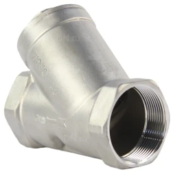 Фильтр сетчатый FMY3232P-T 2 1/2″ Ду65 Ру16, Y-образный, корпус - нержавеющая сталь 316, резьбовой