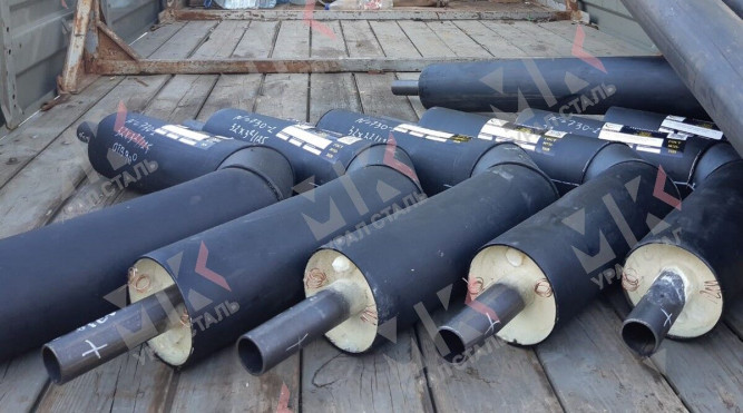Отвод ППУ ПЭ 133х4.5/225 90 градусов ГОСТ 30732-2001 в Хабаровске