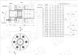 Сальник нажимной ТМ 94-04 Ду150 серия 5.900-3 L=300