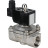 Клапан электромагнитный VS331-NT-NO-24VDC 1/2″ Ду15 Ру10, соленоидный двухходовой, корпус - нержавеющая сталь 304, уплотнение - NBR, резьбовой, нормально-открытый, прямого действия, катушка - 24В в Хабаровске