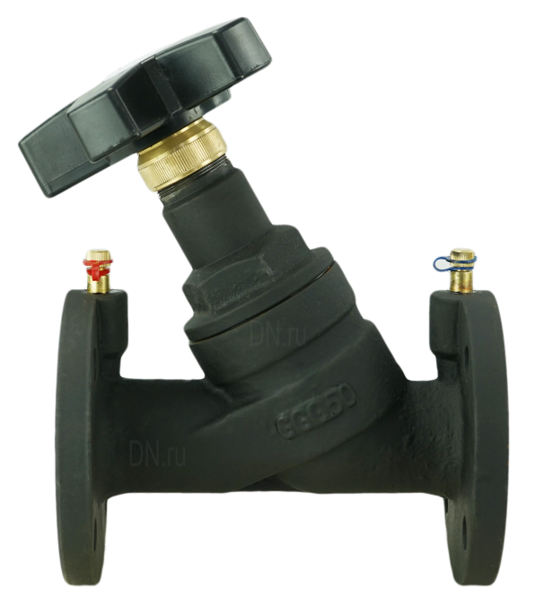 Клапан балансировочный VB1431V-F Ду50 Ру16 чугунный, фланцевый, с ниппелями в Хабаровске