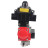 Кран шаровой BV3232P(4pc)-SP-3WL-T-ISO-H Ду40 Ру63 стандартнопроходной трехходовой L-тип, нержавеющая сталь SS316, внутренняя резьба, PTFE, пн.приводом PA-SA-083, пн.распределителем 4M310-08 DC24V и БКВ APL-410N EX в Хабаровске