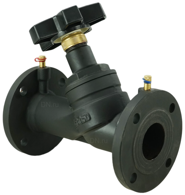 Клапан балансировочный VB1431V-F Ду65 Ру16 чугунный, фланцевый, с ниппелями в Хабаровске