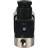 Клапан электромагнитный VS331-ET-NC-220VAC 1/8″ Ду6 Ру10, соленоидный двухходовой, корпус - нержавеющая сталь 304, уплотнение - EPDM, резьбовой, нормально-закрытый, прямого действия, катушка - 220В в Хабаровске