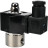 Клапан электромагнитный VS331-ET-NC-220VAC 1/8″ Ду6 Ру10, соленоидный двухходовой, корпус - нержавеющая сталь 304, уплотнение - EPDM, резьбовой, нормально-закрытый, прямого действия, катушка - 220В в Хабаровске