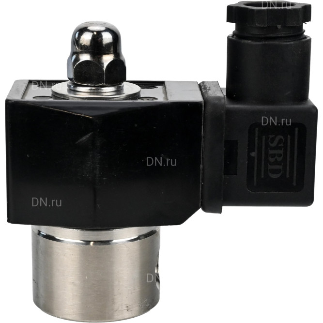 Клапан электромагнитный VS331-ET-NC-220VAC 1/8″ Ду6 Ру10, соленоидный двухходовой, корпус - нержавеющая сталь 304, уплотнение - EPDM, резьбовой, нормально-закрытый, прямого действия, катушка - 220В в Хабаровске